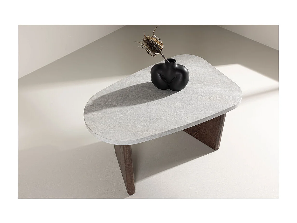Grönvik table d'angle gris clair.