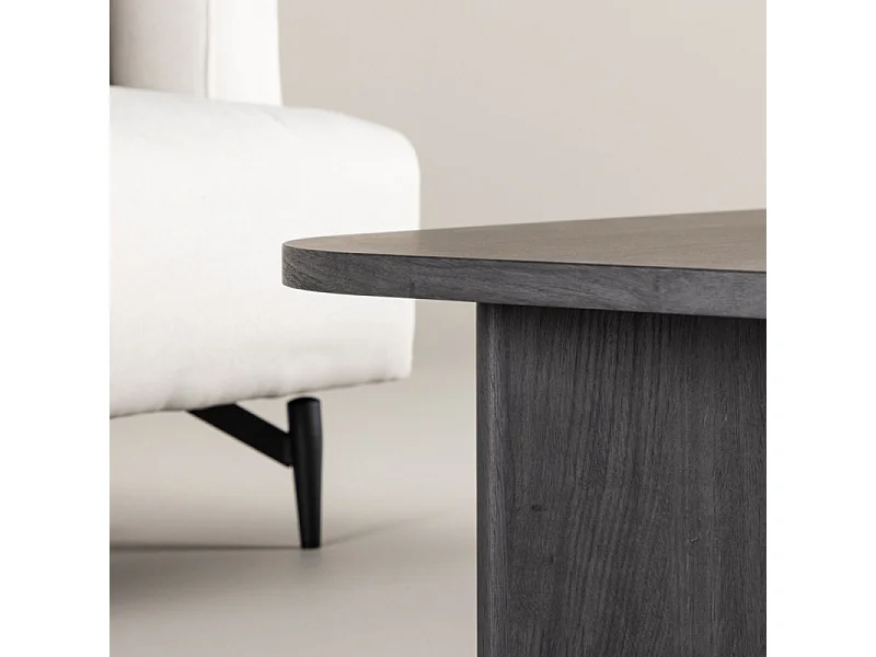 Table Basse Design "Gronvik" 130cm Noir