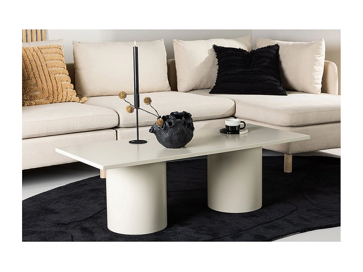 Sandvika salontafel beige.