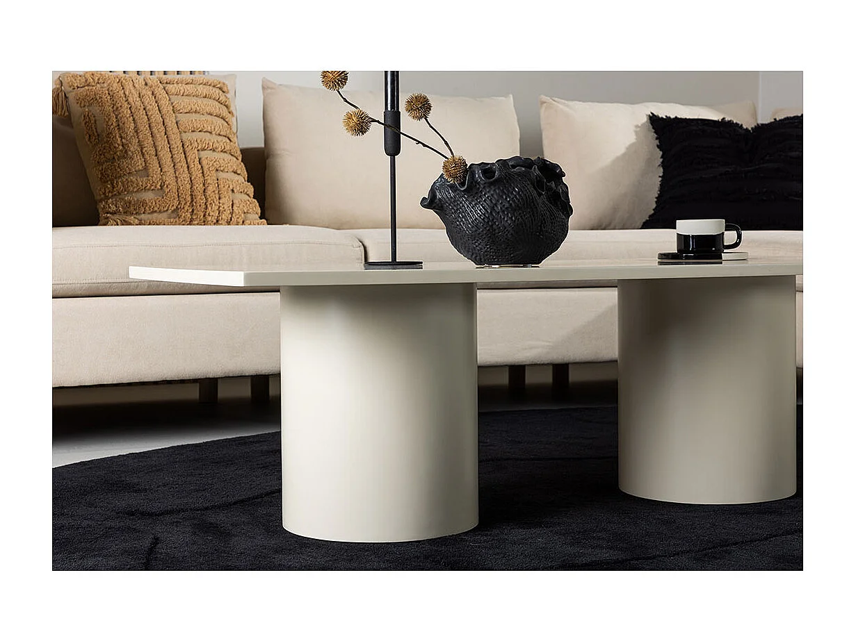 Sandvika salontafel beige.