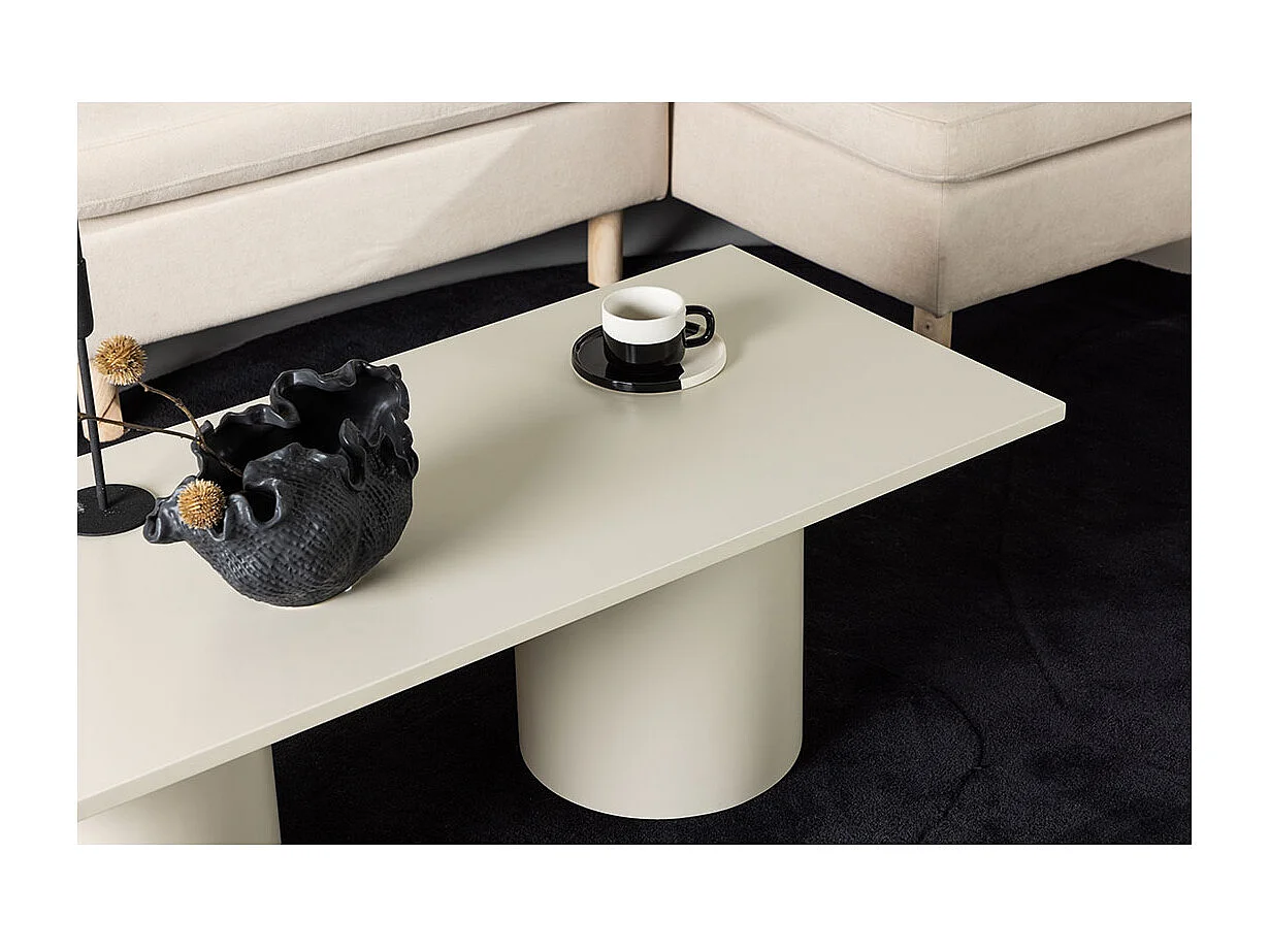 Sandvika salontafel beige.