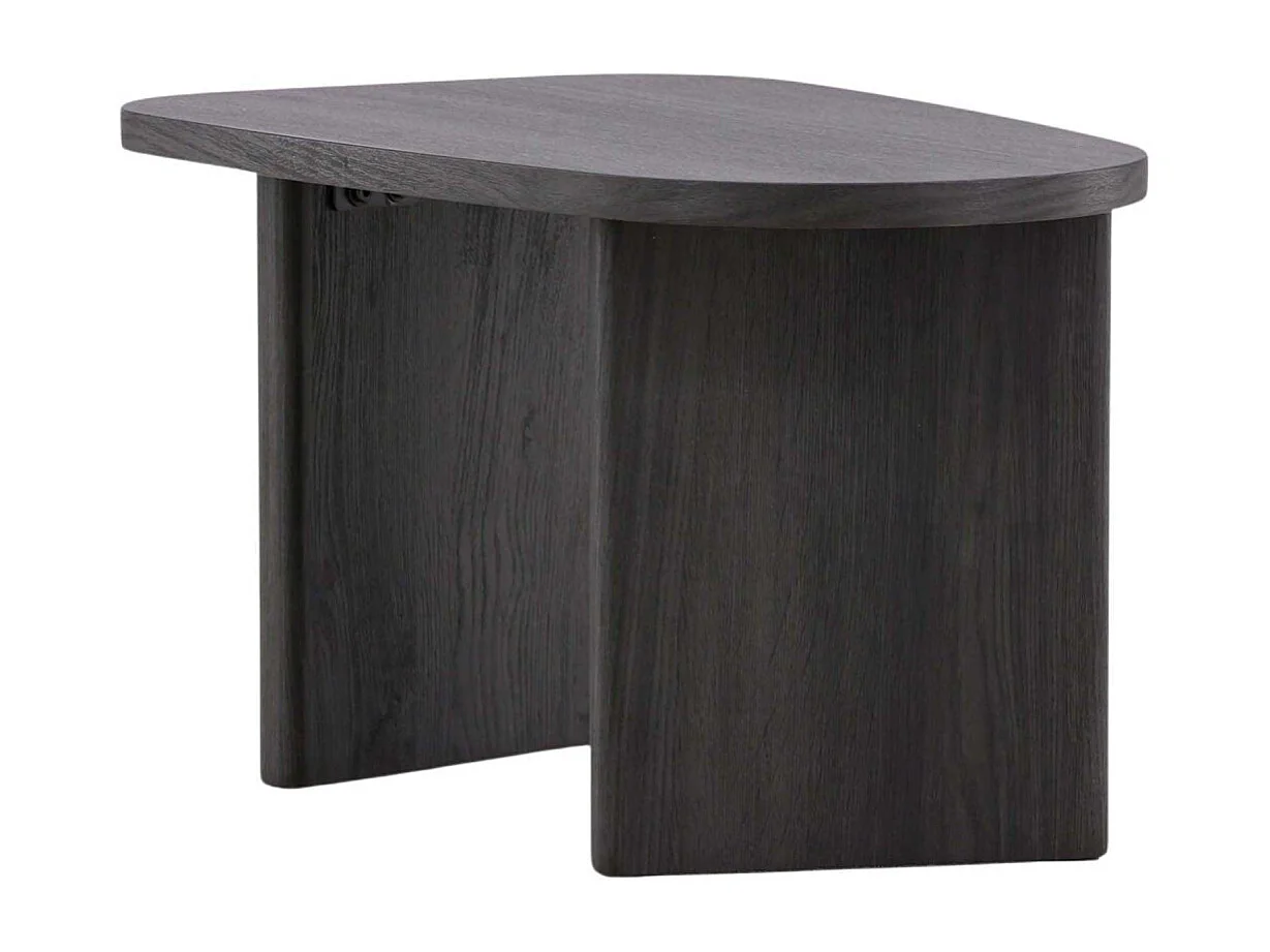 Table d'Appoint Design "Gronvik" 70cm Noir