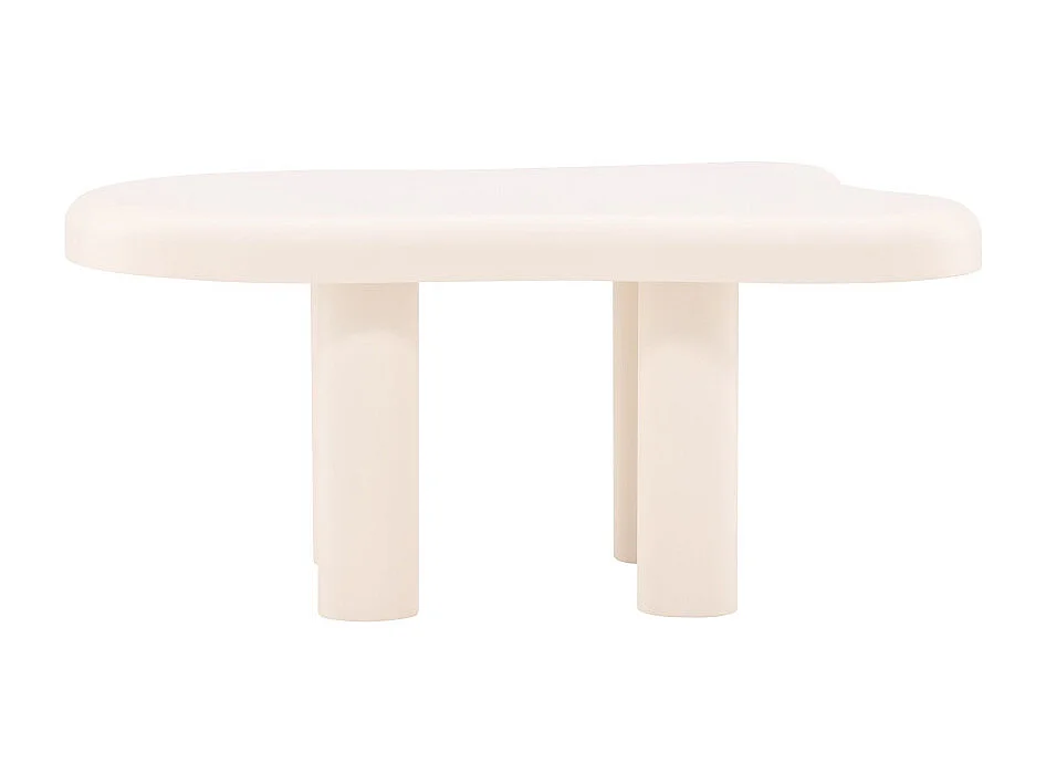 Table Basse Design "Stromstad" 100cm Blanc