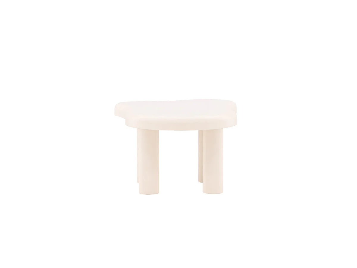Table Basse Design "Stromstad" 100cm Blanc