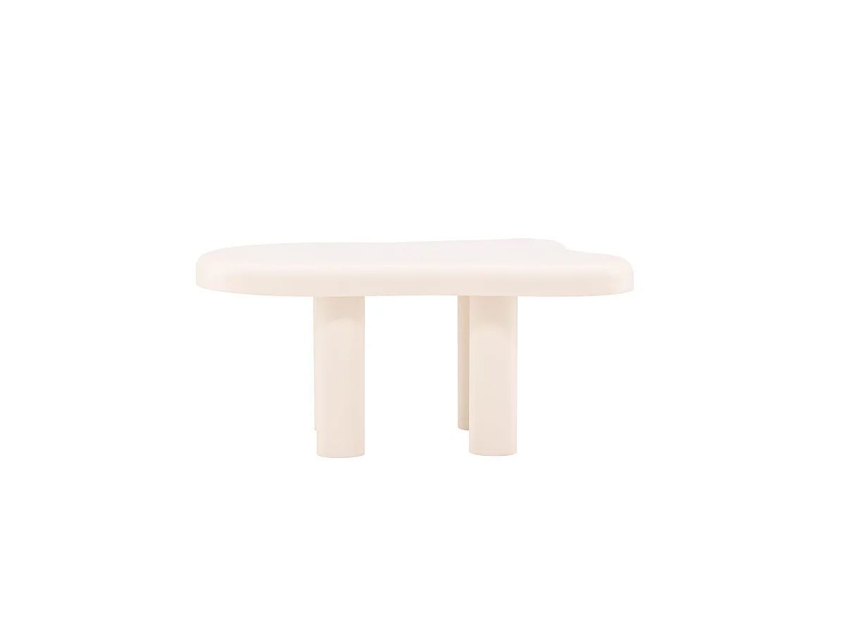 Table Basse Design "Stromstad" 100cm Blanc