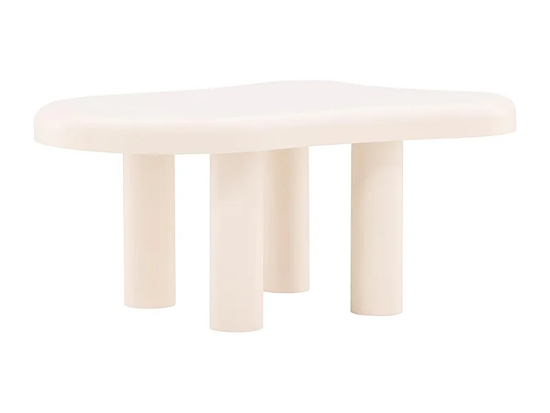 Table Basse Design "Stromstad" 100cm Blanc
