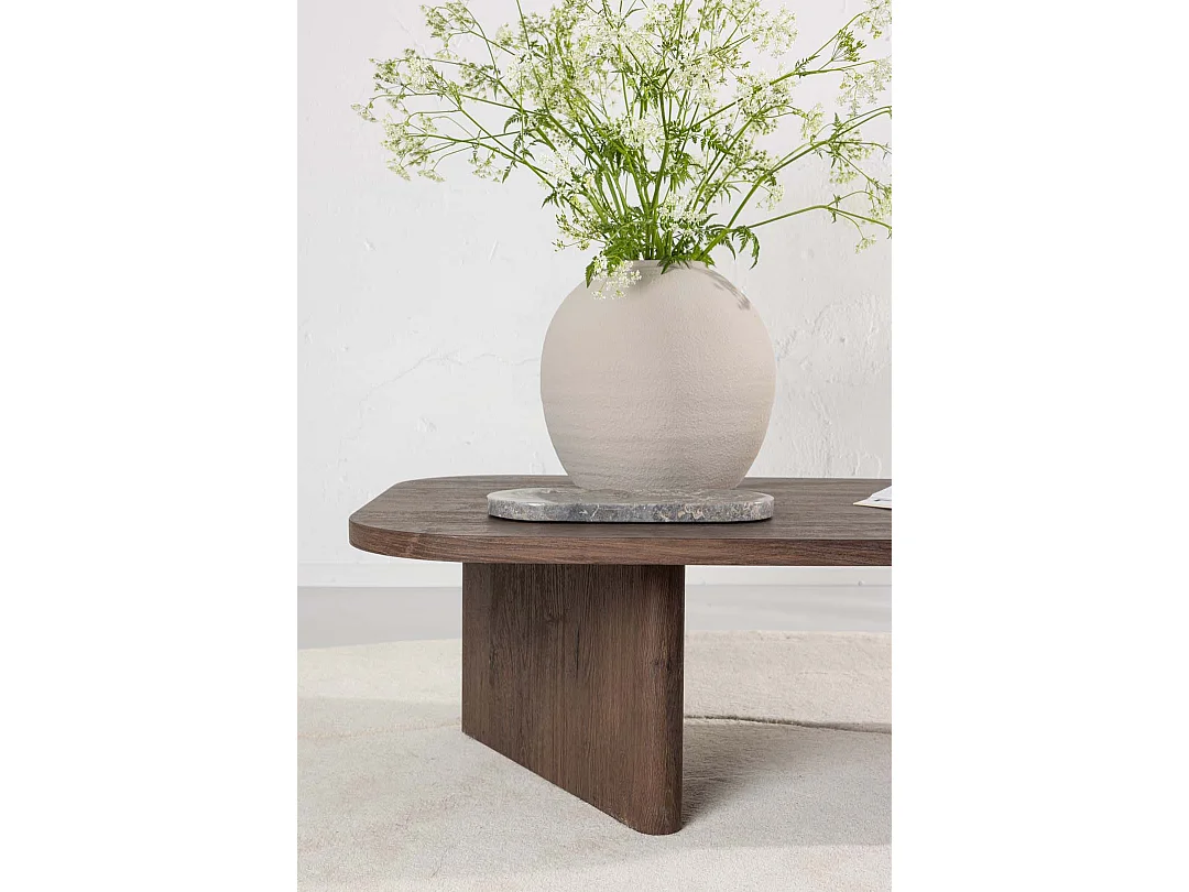 Table Basse Design "Gronvik" 130cm Marron
