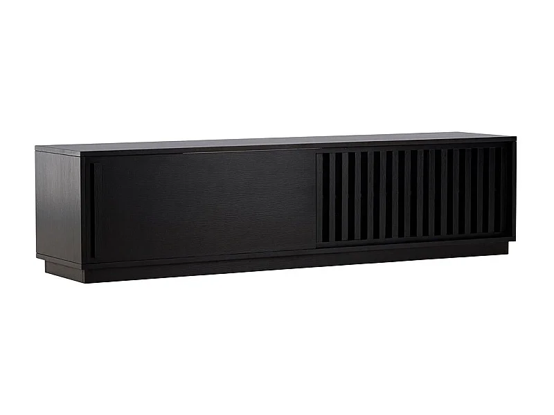 Lugo TV-meubel 2 deuren zwart.