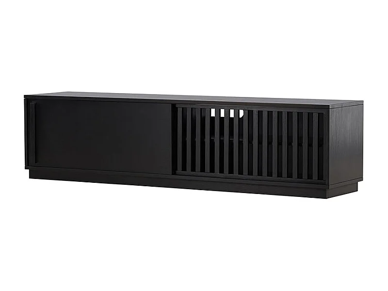 Lugo TV-meubel 2 deuren zwart.