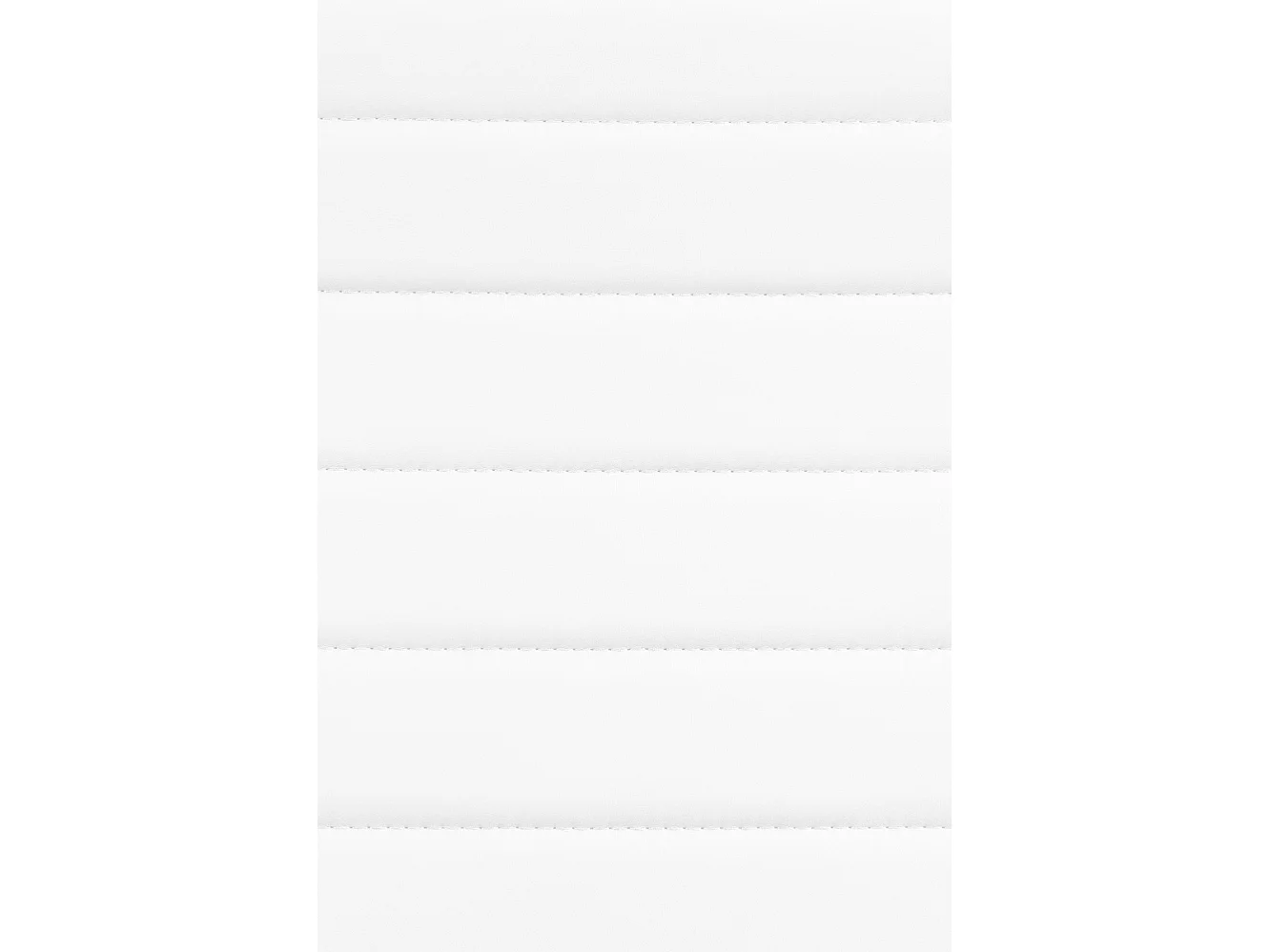 Chaise de bureau - Similicuir - Blanc - Havanna