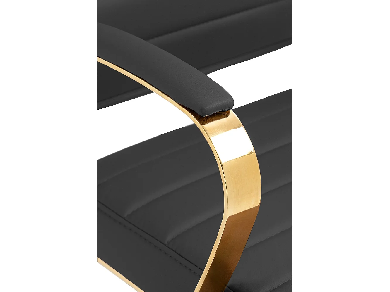 Chaise de bureau - Similicuir - Noir - Havanna