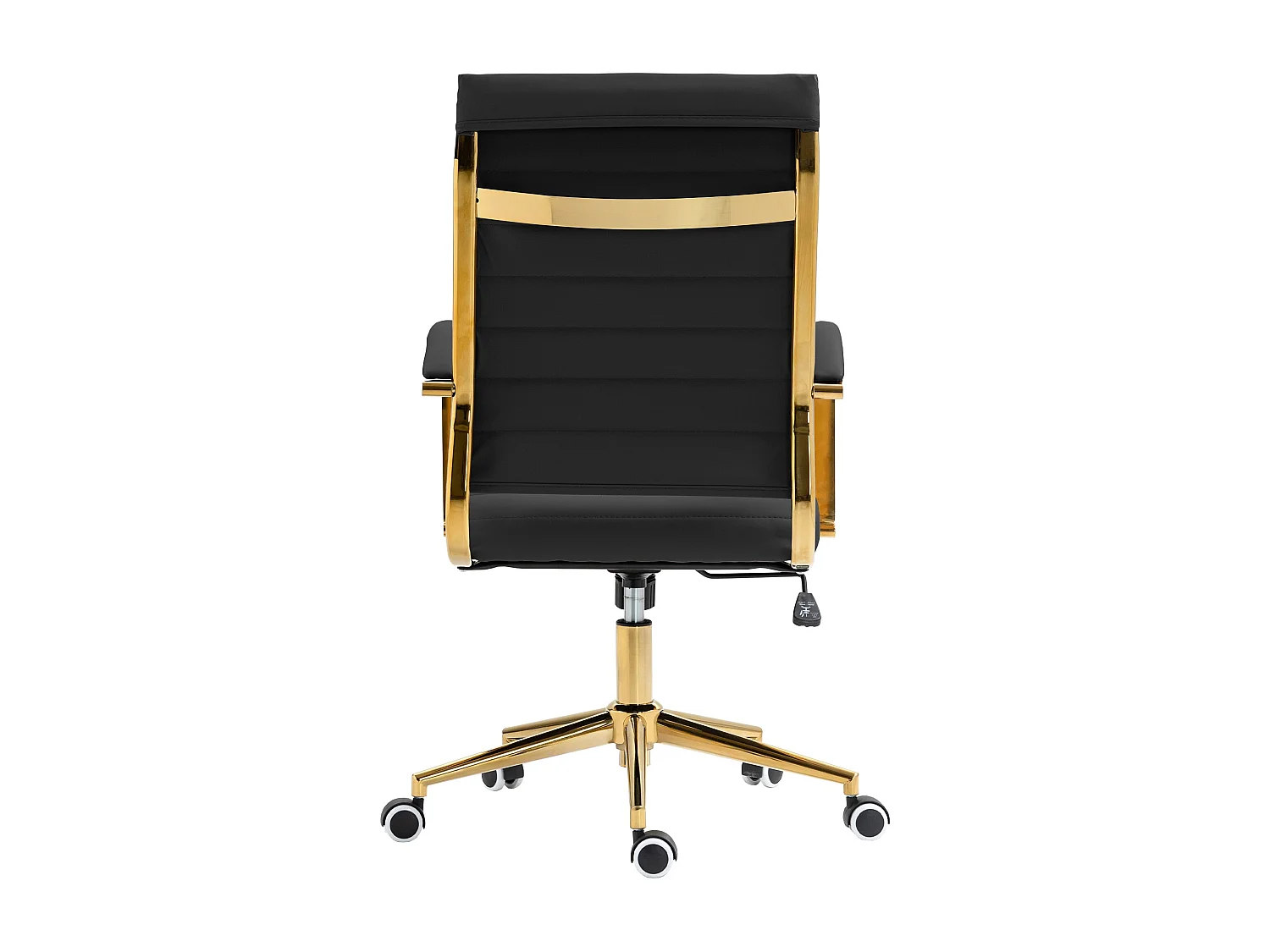 Chaise de bureau - Similicuir - Noir - Havanna