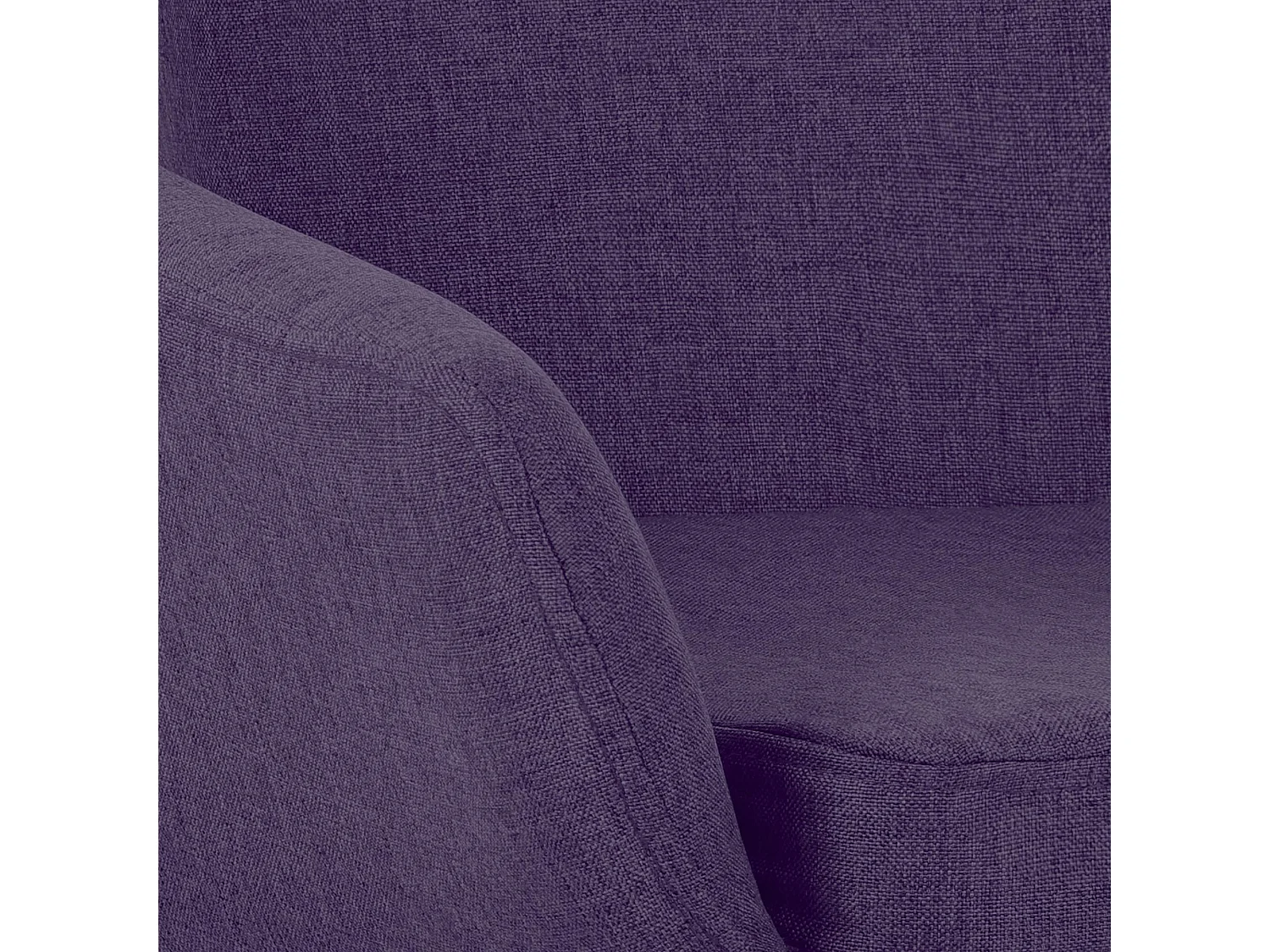Lot de 2  Tabouret de bar - Tissu & Nature - Violet - Grant