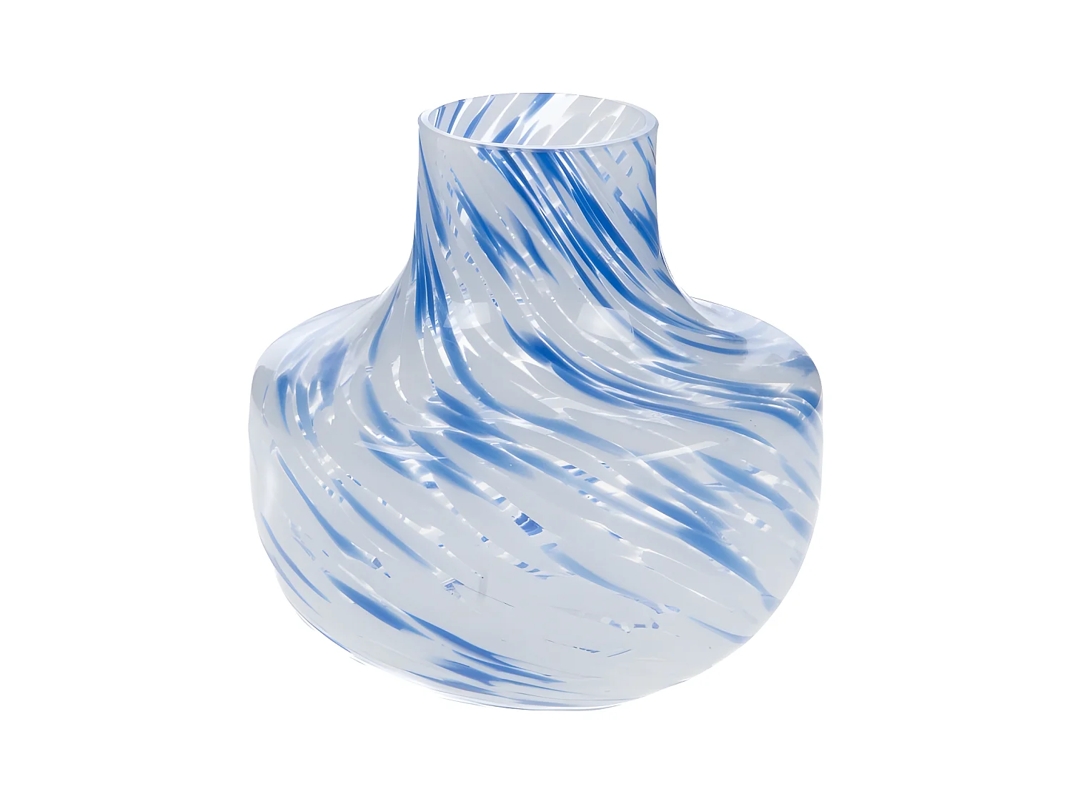 Vase Josh bleu 17 cm