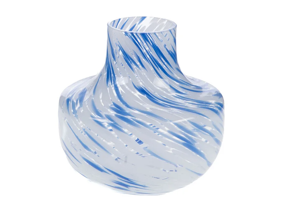 Vase Josh bleu 17 cm