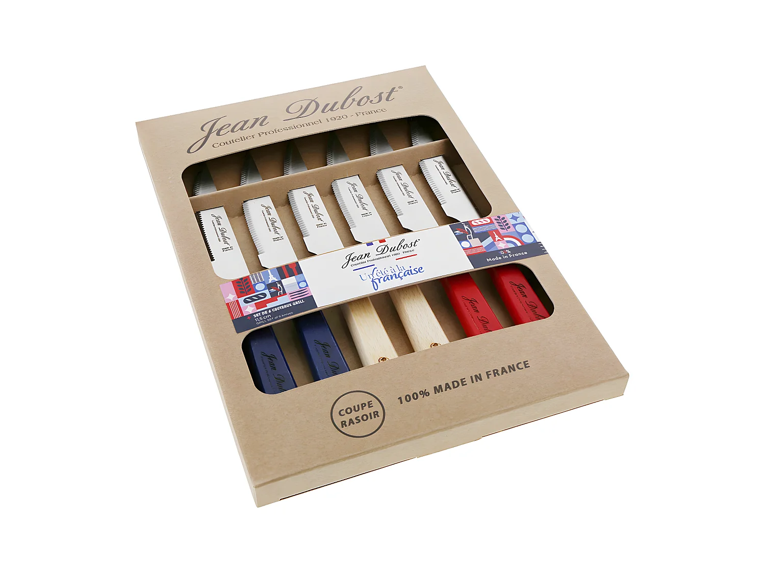 Coffret de 6 couteaux à steak