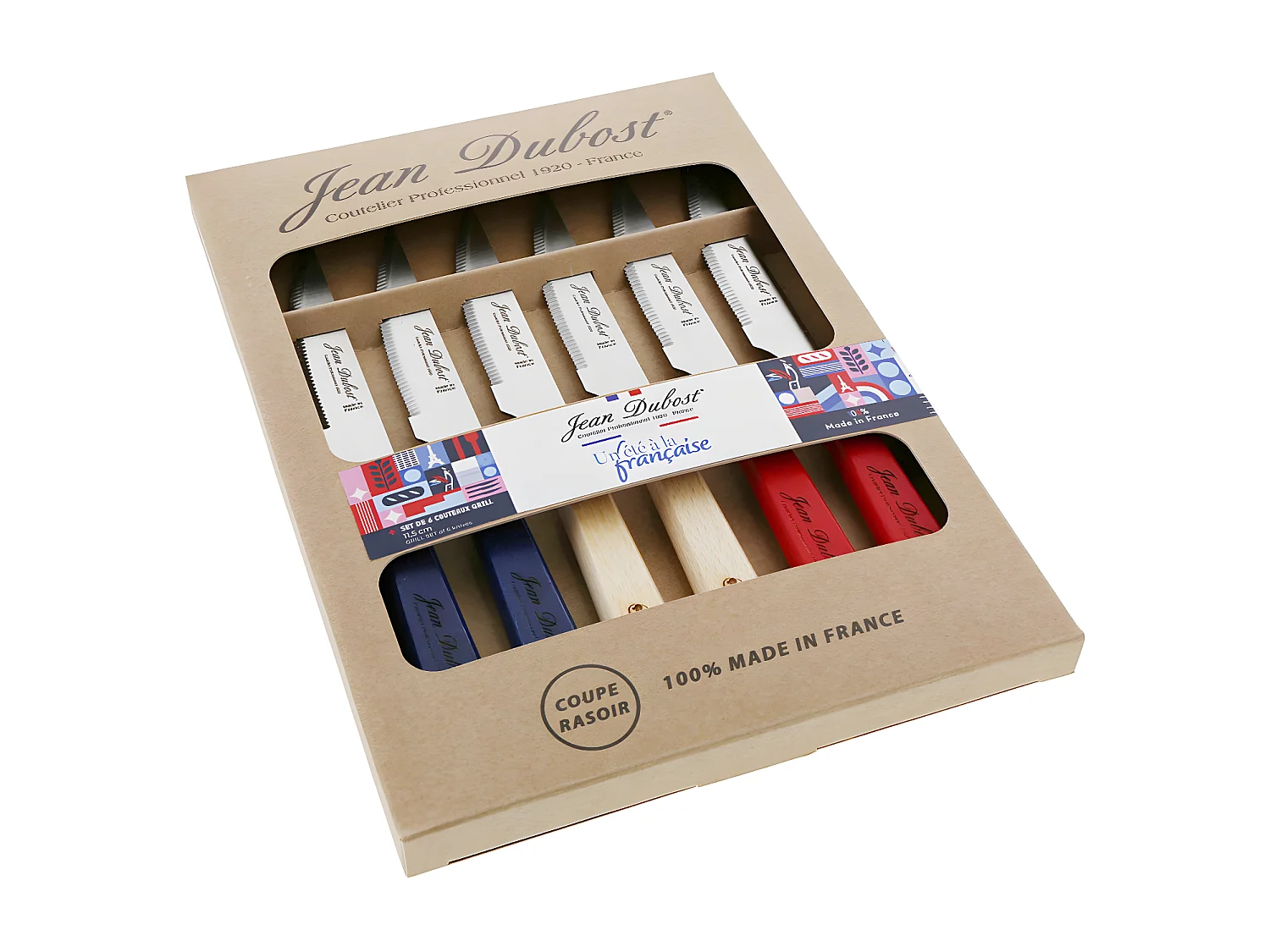 Coffret de 6 couteaux à steak