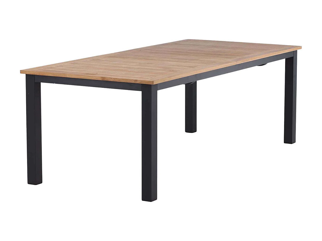 Table de jardin extensible Panama Noir
