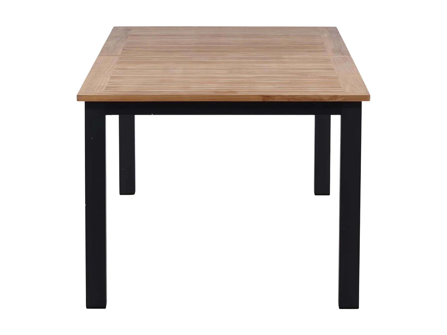 Table de jardin extensible Panama Noir