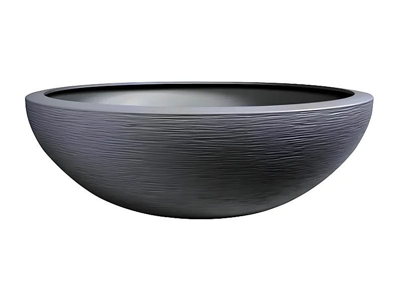 Pot de fleur Vasque Graphit Anthracite - Eda