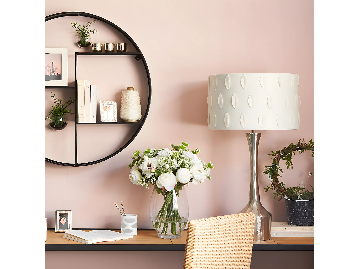 Tige de Gypsophile - Rose pâle