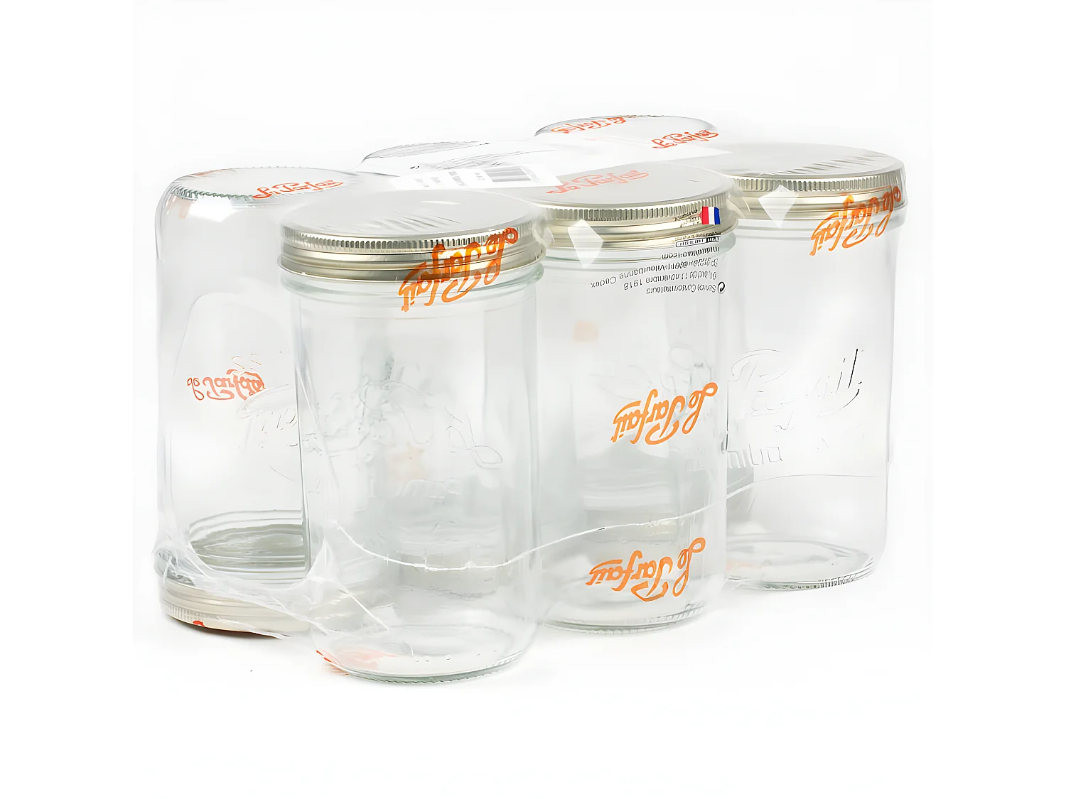 Lot 6 Terrines Lp Familia Wiss 1000g D100mm