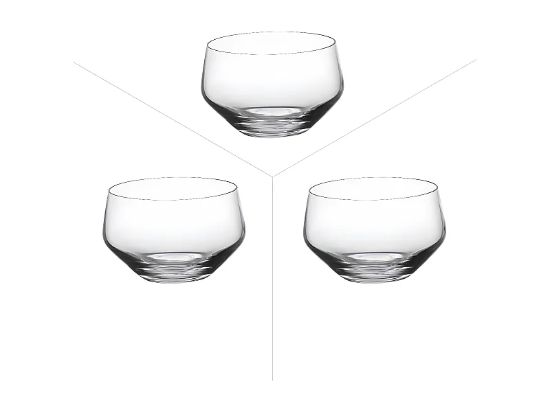 Boîte de 3 verrines Concept 27 cl