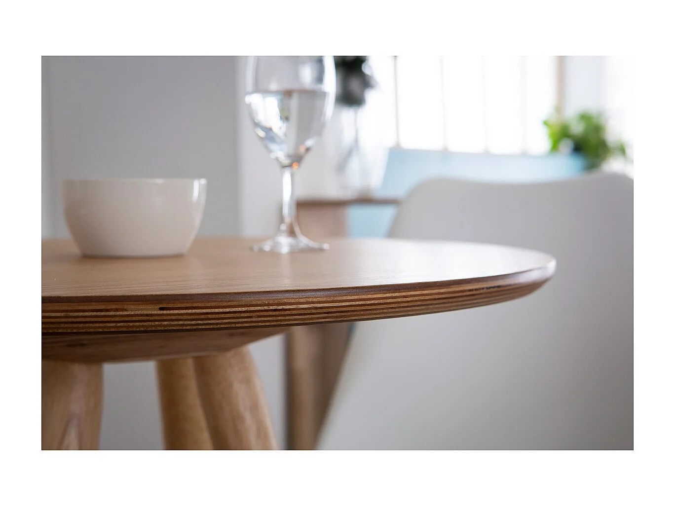 Mesa de bar fresno NORDECO