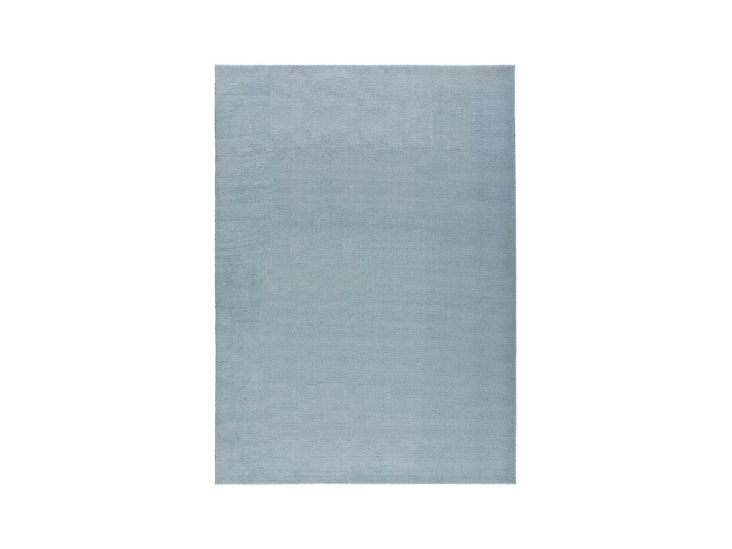 Alfombra lavable antideslizante  - liso - azul - 140 x 200 cm - LOFT