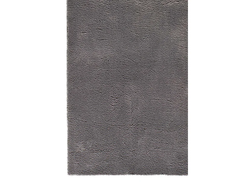 Tappeto lavabile antiscivolo - liscio - antracite - 60 x 120 cm - LOFT