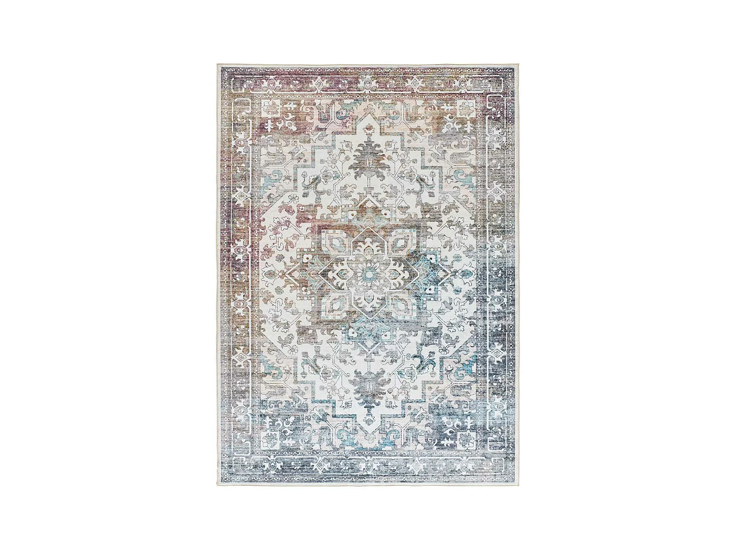 Alfombra interior  - vintage - multicolor - 80 x 150 cm - CLASS