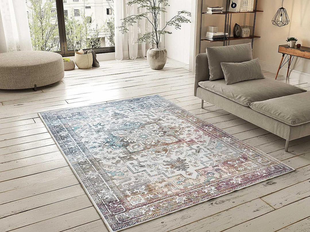 Alfombra interior  - vintage - multicolor - 80 x 150 cm - CLASS