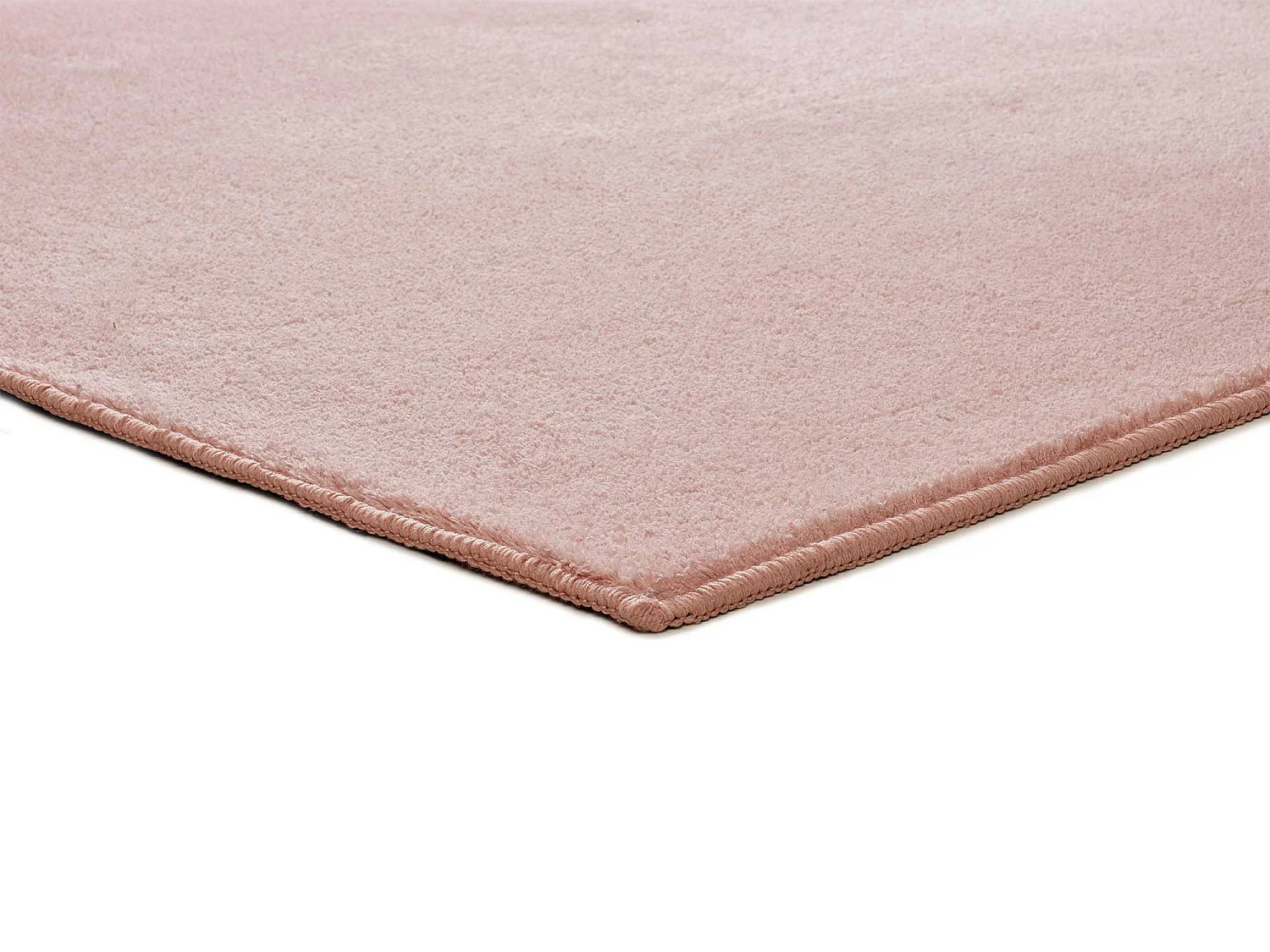 Tapete interior - liso - rosa - 60 x 100 cm - CORALINE