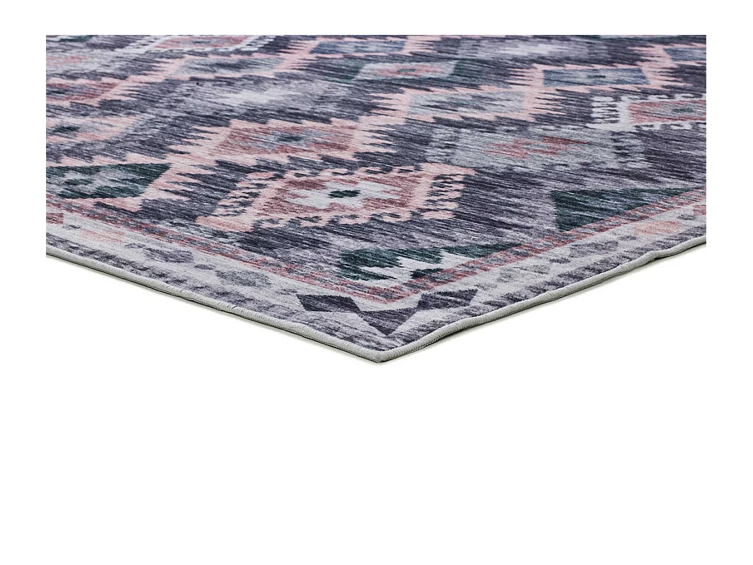 Kurzflorteppiche - ethnisch - mehrfarbig - 200x290 cm - CLASS