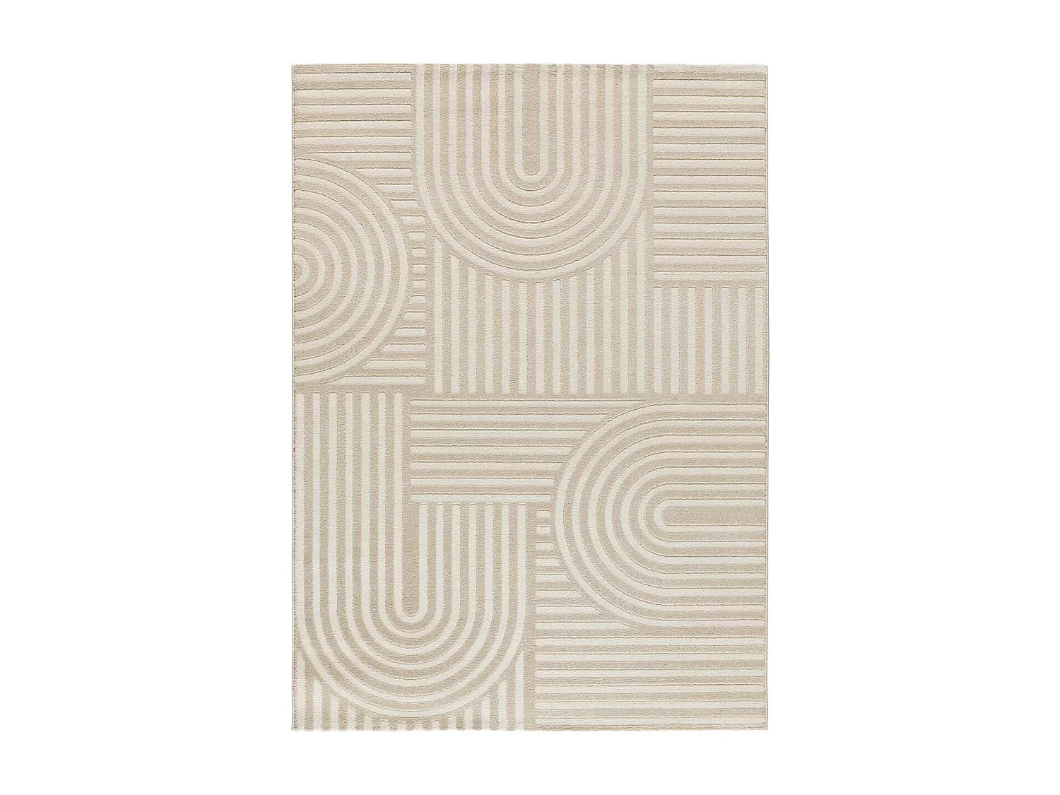 Alfombra interior  - escandinavo - blanco - 160 x 230 cm - ZEN