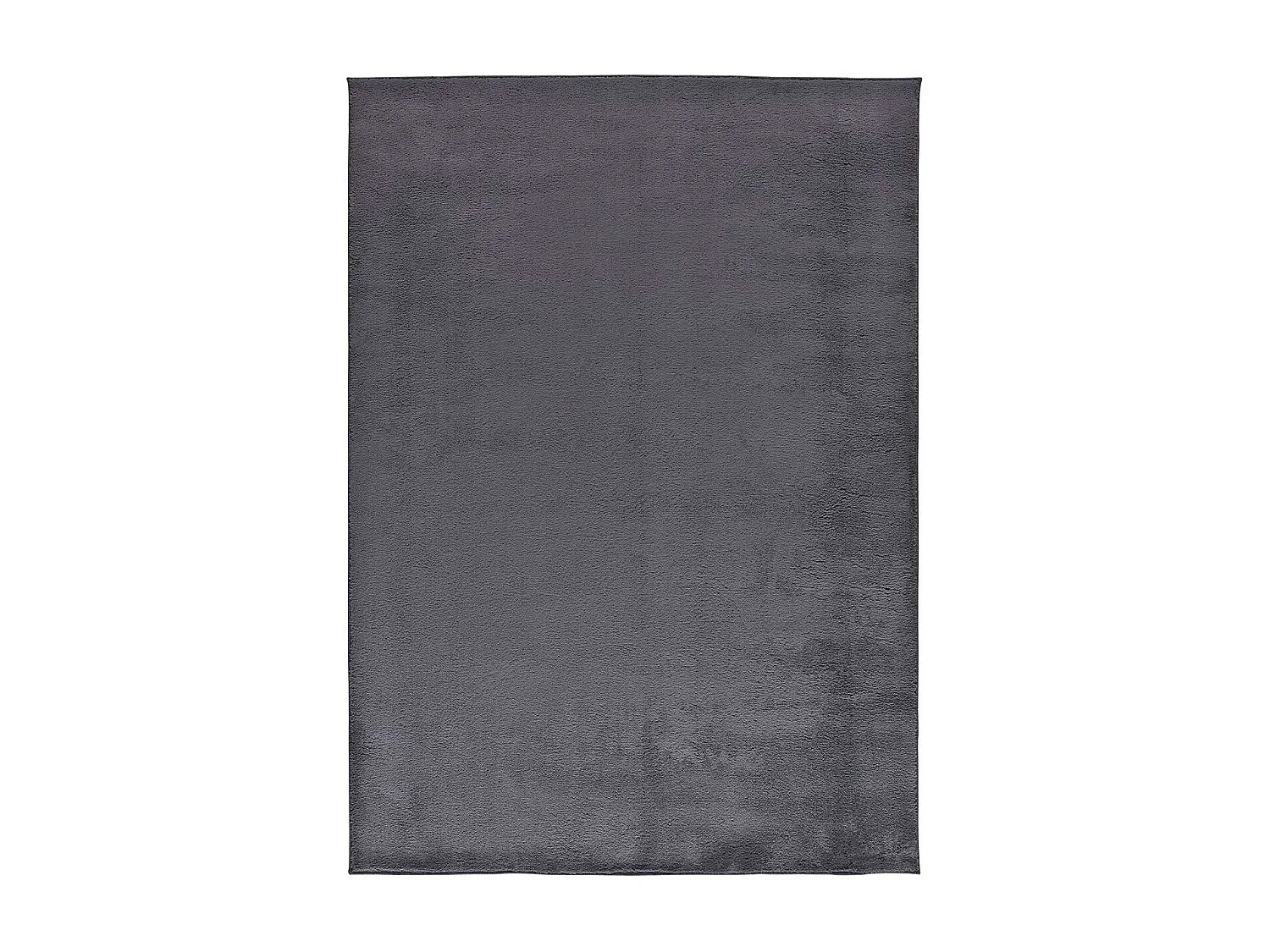 Kurzflorteppiche - Einfarbiger - anthrazit - 120x170 cm - CORALINE