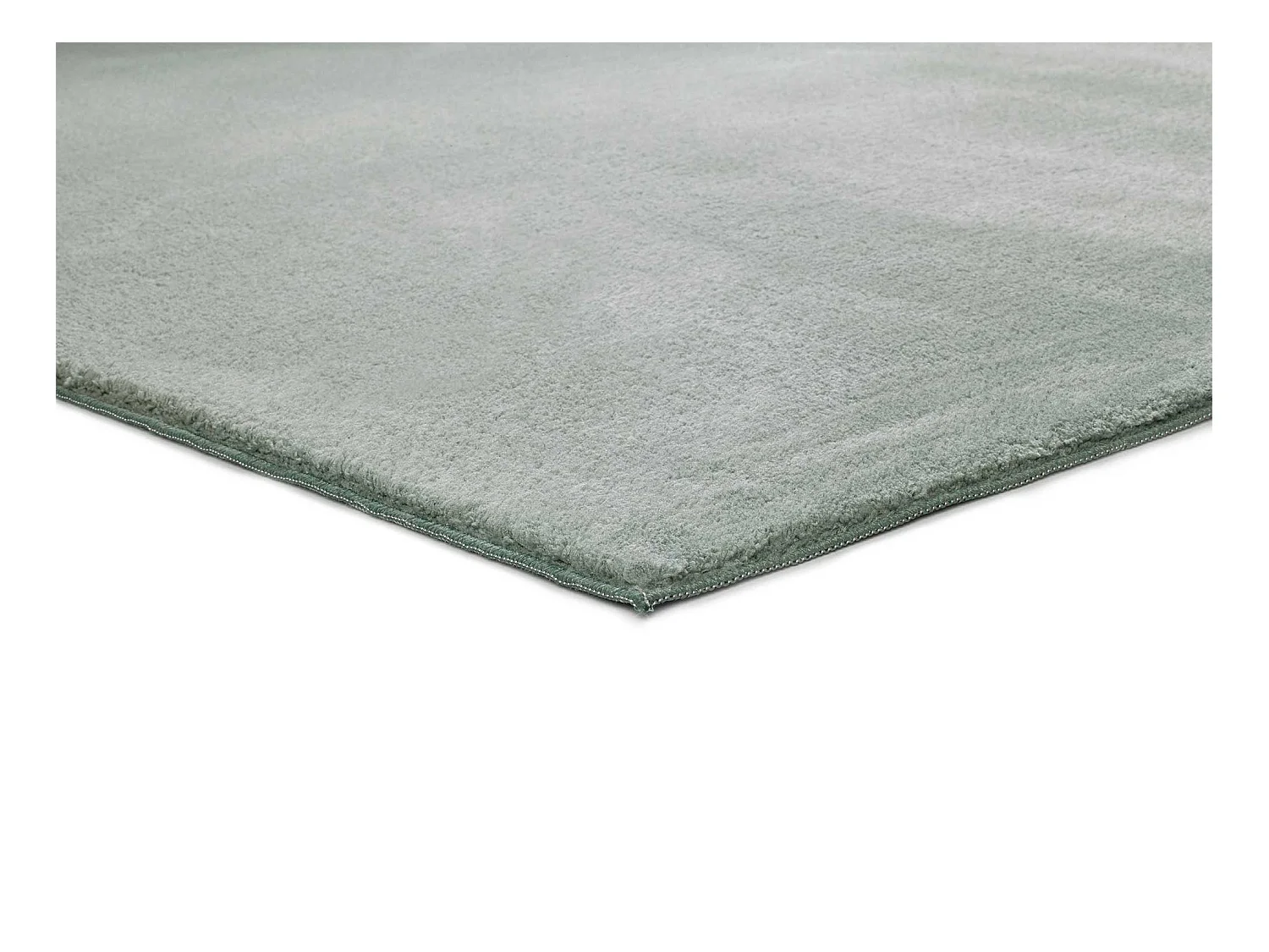 Tapis lavable antidérapant - uni - vert - 200 x 290 cm - LOFT