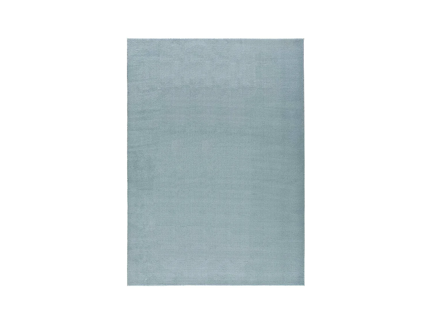 Alfombra lavable antideslizante  - liso - azul - 200 x 290 cm - LOFT