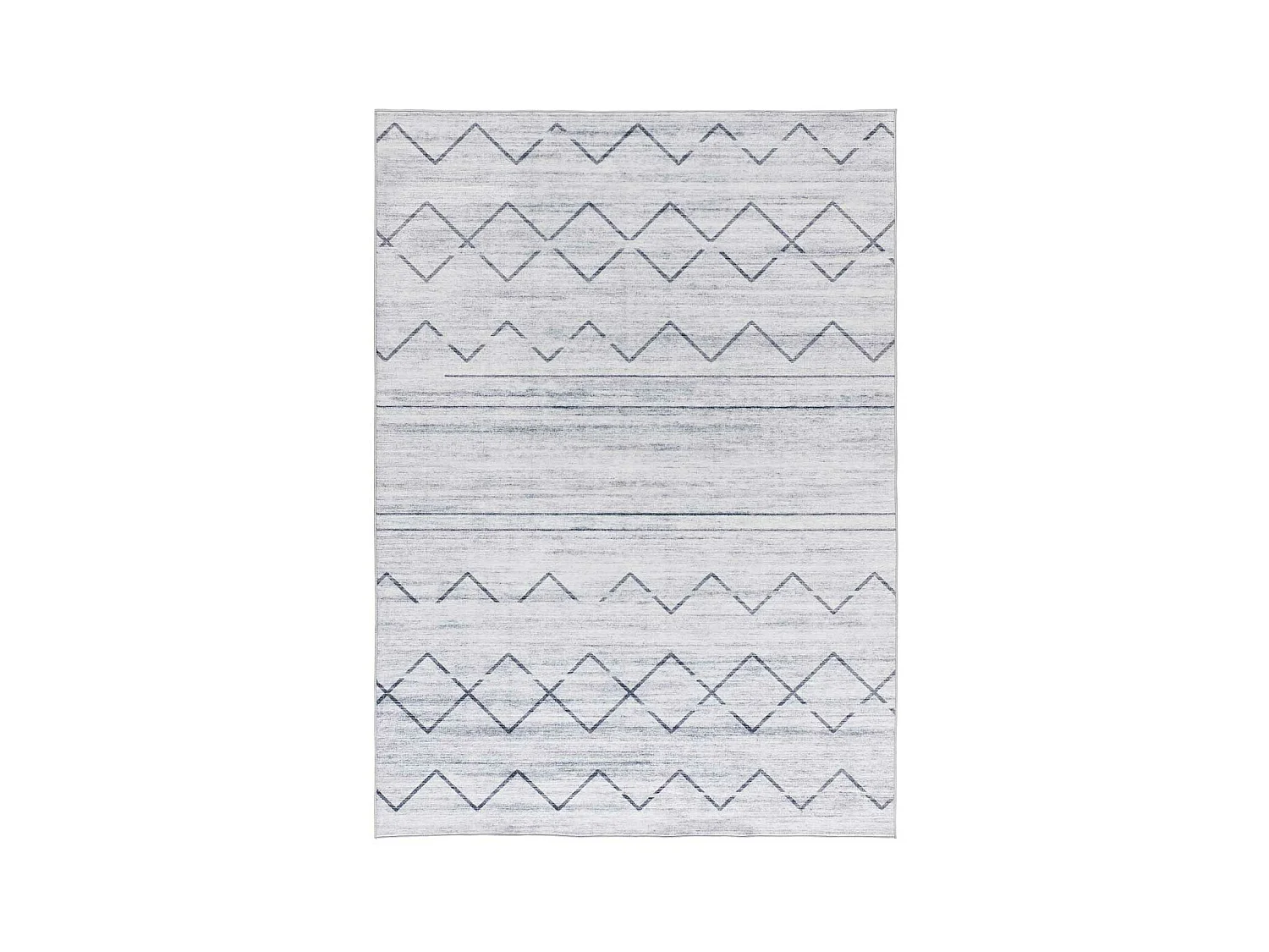 Alfombra interior  - étnico - gris - 140 x 200 cm - CLASS