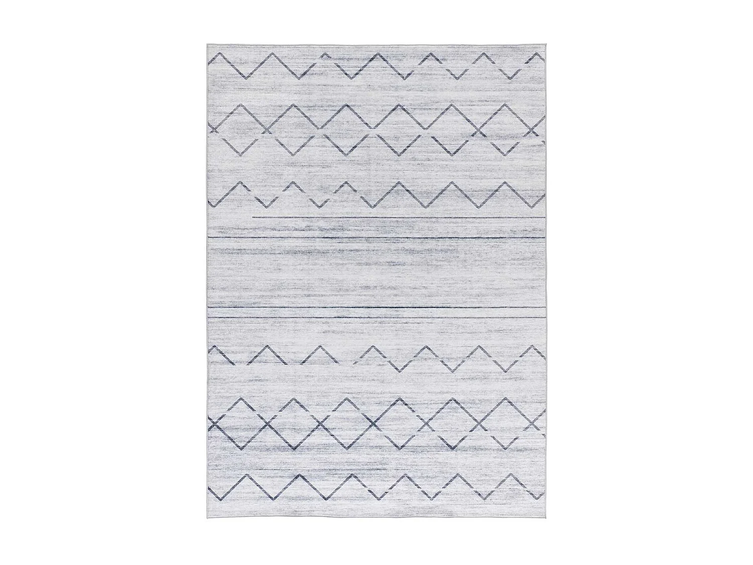 Alfombra interior  - étnico - gris - 140 x 200 cm - CLASS