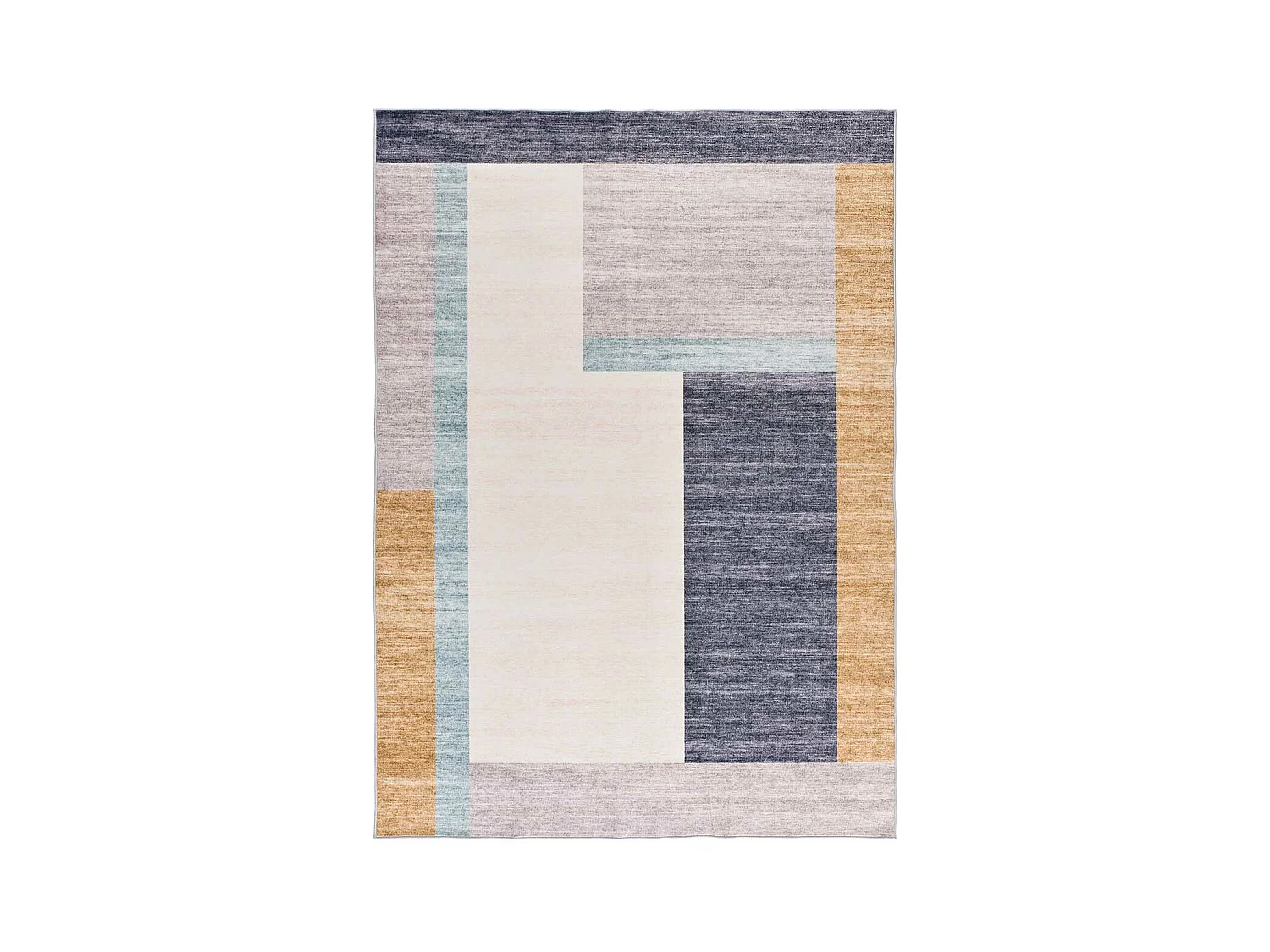 Alfombra interior  - geométrico - multicolor - 140 x 200 cm - CLASS