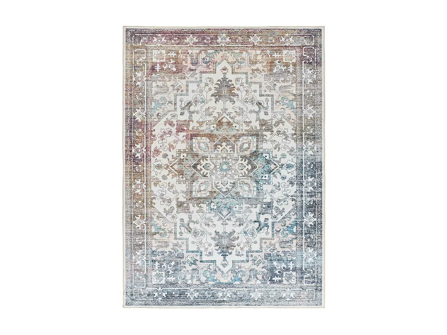 Tapis intérieur - vintage - multicolore - 160 x 230 cm - CLASS