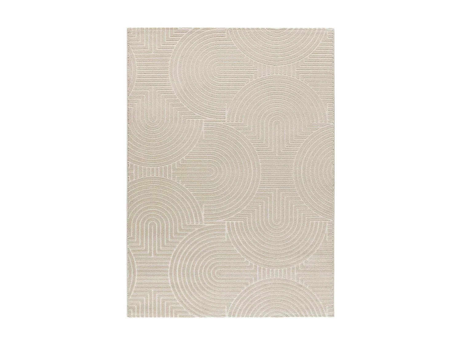 Alfombra interior  - escandinavo - blanco - 133 x 190 cm - ZEN