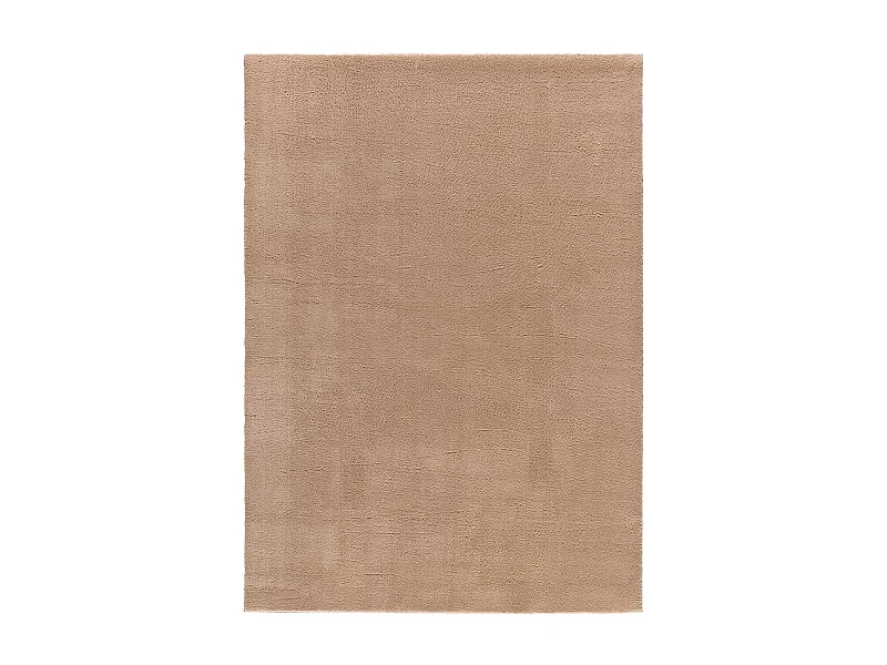 Tapis lavable antidérapant - uni - beige - 200 x 290 cm - LOFT
