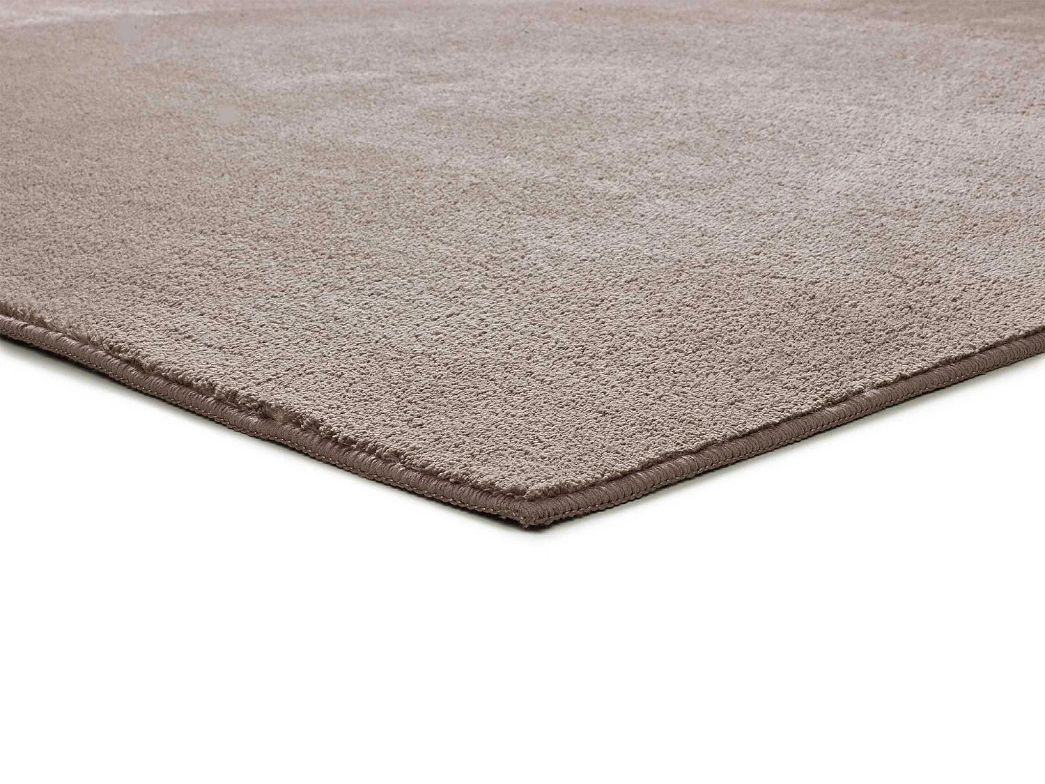 Tapis intérieur - uni - vison - 80 x 150 cm - CORALINE
