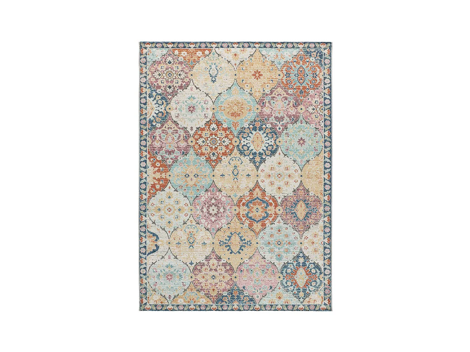 Indoor-Outdoor Teppich - vintage - mehrfarbig - 160x230 cm - LUNA