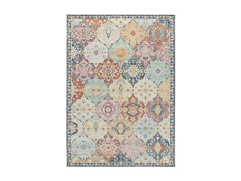 Tapete exterior - vintage - multicolorido - 160 x 230 cm - LUNA