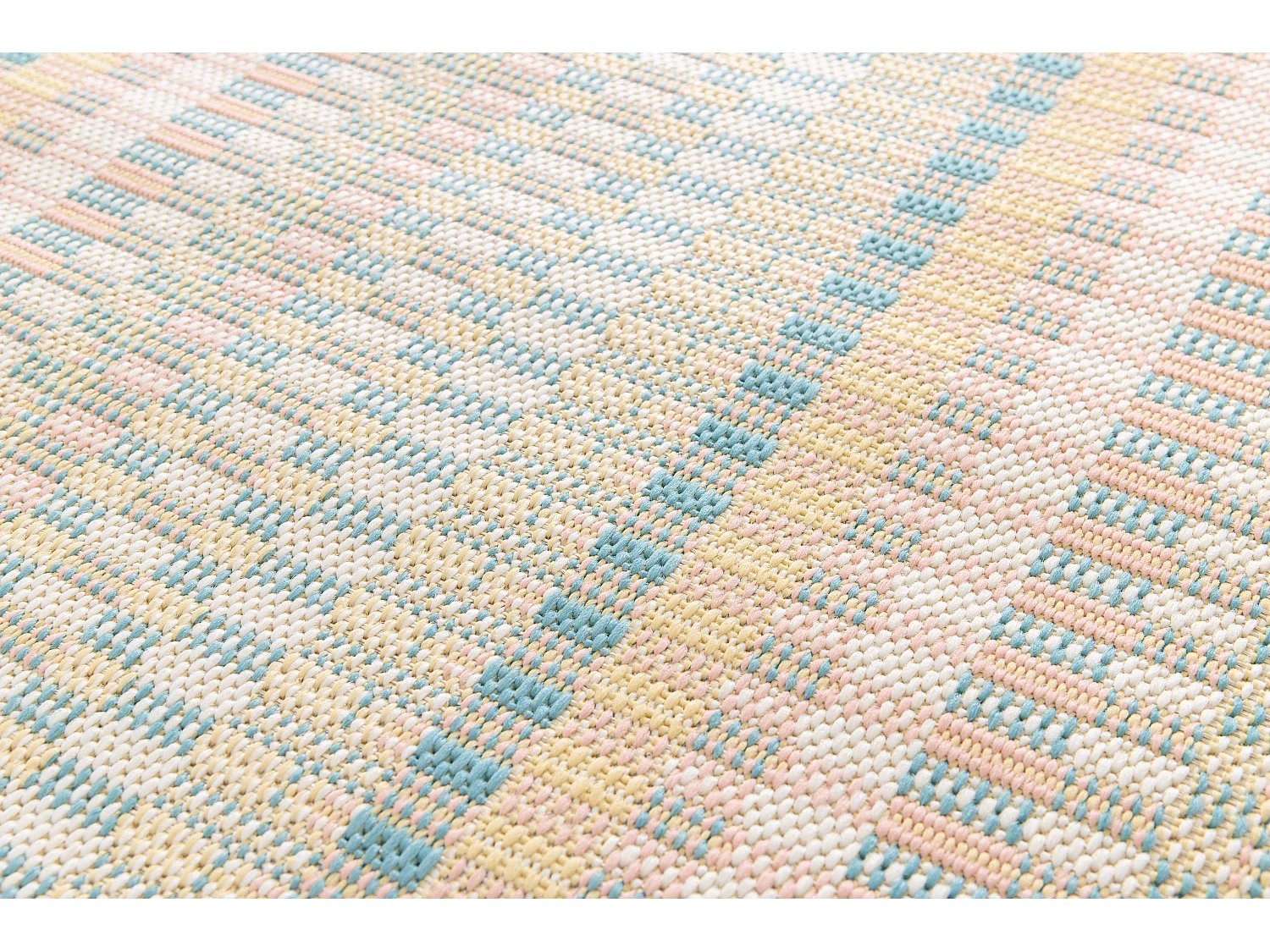 Tapis extérieur - géométrique - multicolore - 120 x 170 cm - MANILA