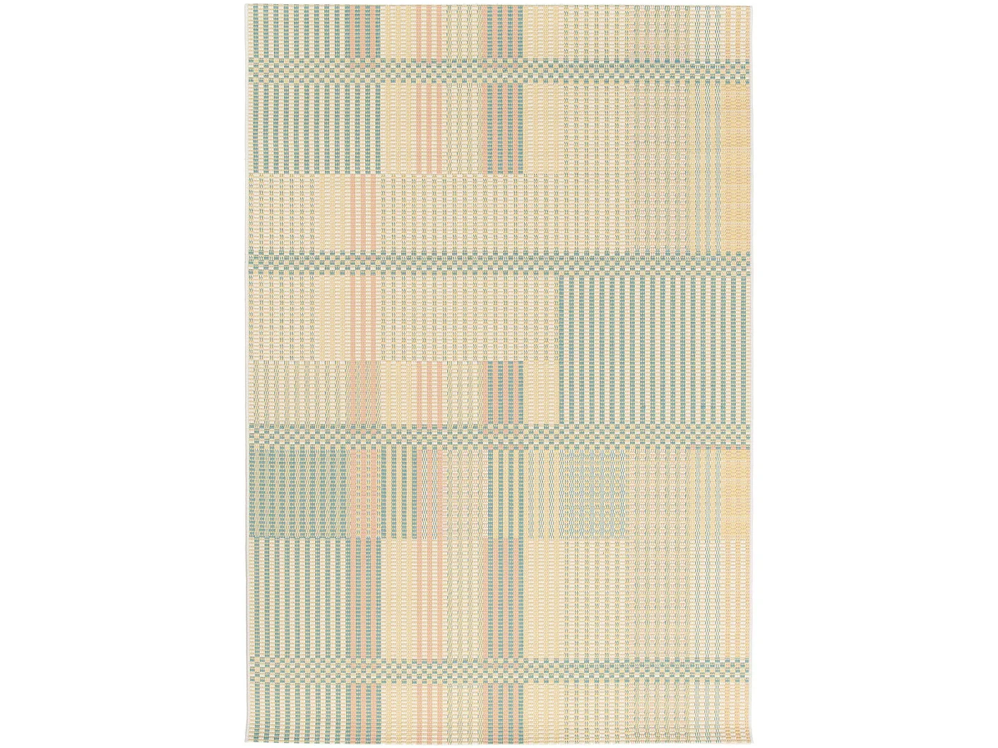 Alfombra exterior  - geométrico - multicolor - 120 x 170 cm - MANILA