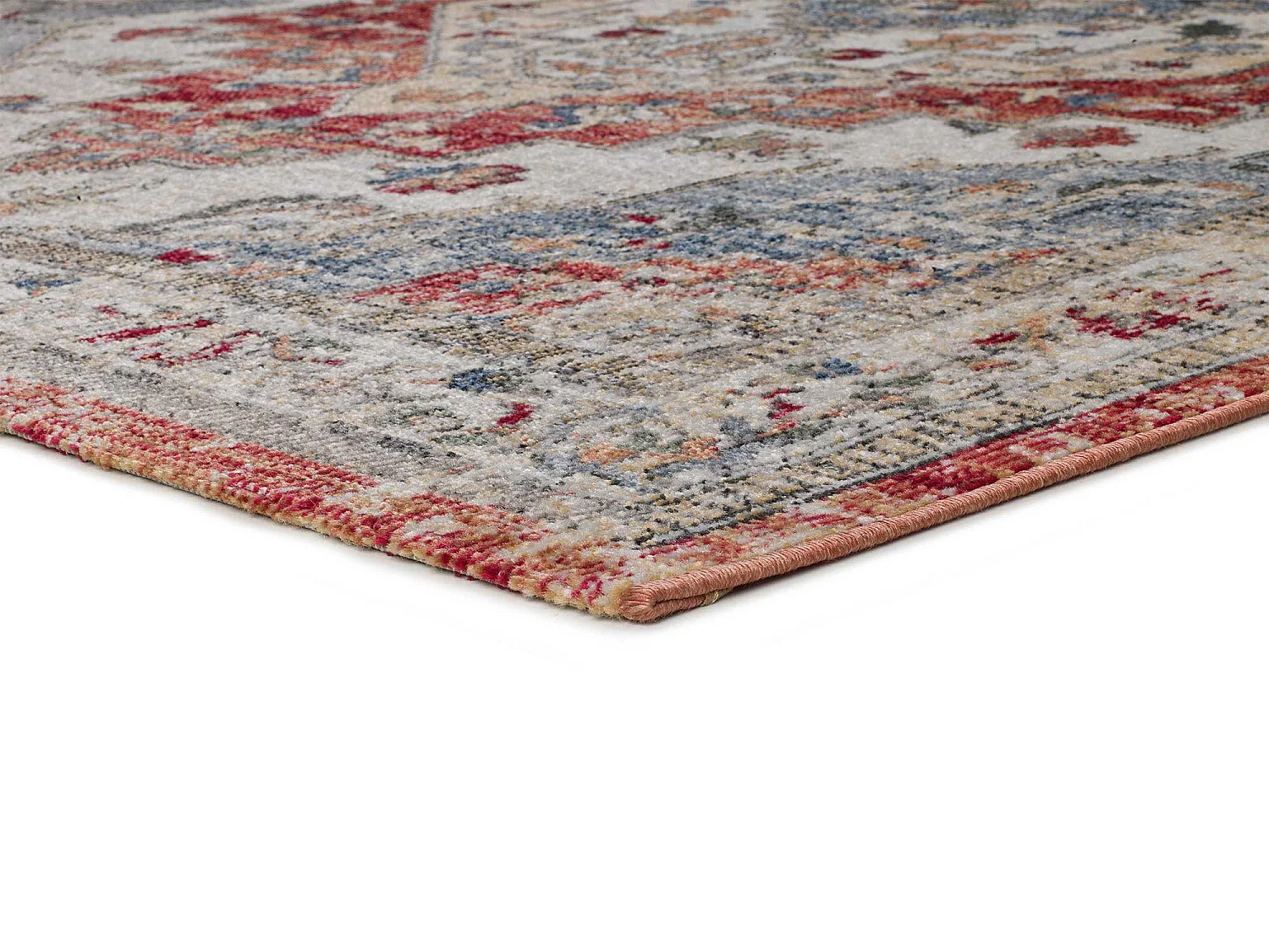 Tapis extérieur - vintage - rouille - 120 x 170 cm - LUNA